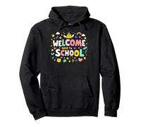 First Day of School Welcome Back To School Felpa con Cappuccio