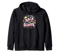 First Day of School Welcome Back To School Felpa con Cappuccio