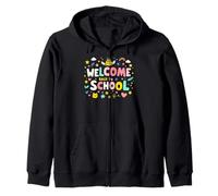 First Day of School Welcome Back To School Felpa con Cappuccio