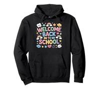 First Day of School Welcome Back To School Felpa con Cappuccio