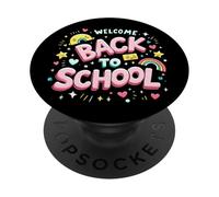 First Day Of School Welcome Back To School PopSockets PopGrip Adesivo