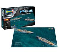 REVELL 05668 1/1200 First Diorama Set - Bismarck Battle