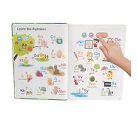 First English Words Book Sound, Educational Interactive Talking Learning Device, Engaging Vocabulary Builder, Fun Durable Design, Ideal for Children Girls Boys Kids, Multicolor