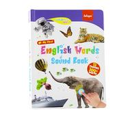 First English Words Sound Book with 470+ Words and 21 Themes, Fun Speak and Spell Learning for Preschool Language Development at Home or School (A)
