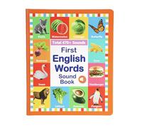 First English Words Sound Book with 470+ Words and 21 Themes, Fun Speak and Spell Learning for Preschool Language Development at Home or School (B)