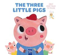 First fairy tales to touch: Three little pigs
