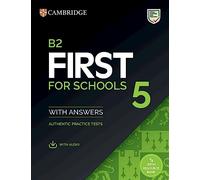 First for Schools 5. Student's Book with Answers with downloadable audio with Resource Bank