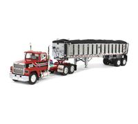 First Gear DCP 1/64 Ford LTL 9000 Day Cab Con Rimorchio East End Dump 60-1799