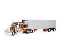 First Gear DCP 1/64 Peterbilt 389 Mid-Roof Pride-N-Class Semi con rimorchio cromato da 16,2 m, Big Rigs II #4: Hurricane Express 69-2073