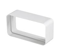 First GIUNTO IN ABS PER TUBO DI AERAZIONE RETTANGOLARE mm 120x60 (12 x 6 cm)