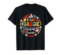 First Grade Dream Team Back to School 1st Grade Teacher Kids Maglietta