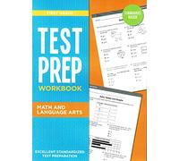 First Grade Math & Language Arts Standards Based Excellent Standardized Test Preparation Workbook v2