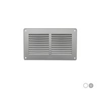First Griglia da sovrapporre con rete in metallo 240x140 mm alluminio argento