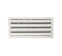 First Griglia di ventilazione da sovrapporre senza rete in abs 500x227 mm bianco