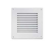 First Griglia in metallo da sovrapporre con rete 140x140 mm bianco