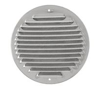 First Griglia tonda da sovrapporre in metallo con rete Ø 230 mm color inox