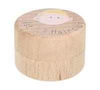 First Haircut Curl - Keepsake Cute Wooden Memory Storage