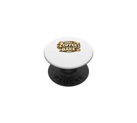 First I Drink The Coffee Then I Bake Sourdough Bread Baking PopSockets PopGrip Adesivo
