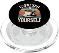 First I Drink The Coffee Then I Do The Things PopSockets PopGrip per MagSafe