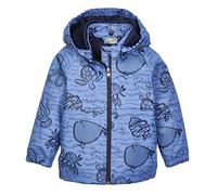 first instinct by killtec Bambini Giacca antipioggia/giacca con cappuccio FIOS 25 MNS JCKT, light denim, 110, 39575-000