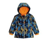first instinct by killtec Bambini Giacca da sci/giacca funzionale con cappuccio e paraneve FISW 29 MNS SKI JCKT, dunkel ozean, 86/92, 42138-000