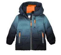 first instinct by killtec Bambini Giacca trapuntata/funzionale in look piumino con cappuccio e paraneve FISW 39 MNS QLTD JCKT, denim dunkelpetrol, 98/104, 43386-000