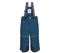 first instinct by killtec Bambini Pantaloni da Sci/Pantaloni Funzionali con Bretelle e paraneve FISW 48 MNS Ski PNTS, Denim dunkelpetrol, 98/104, 43392-000