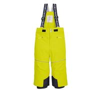 first instinct by killtec Bambini Pantaloni da Sci/Pantaloni Funzionali con Bretelle e paraneve FISW 48 MNS Ski PNTS, Lime, 122/128, 43392-000
