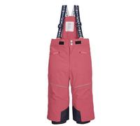 first instinct by killtec Bambini Pantaloni da Sci/Pantaloni Funzionali con Bretelle e paraneve FISW 48 MNS Ski PNTS, Dark Rouge, 110/116, 43392-000
