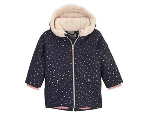 first instinct by killtec Bambini Parka funzionale/giacca invernale con cappuccio FIOW 14 MNS PRK, dunkelnavy, 110/116, 42125-000