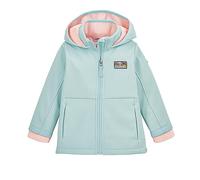 first instinct by killtec FIOS 59 MNS SFTSHLL JCKT, Giacca softshell/giacca outdoor con cappuccio Bambini unisex, light steel mint,