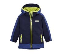 first instinct by killtec FIOS 60 MNS SFTSHLL JCKT, Giacca softshell/giacca outdoor con cappuccio Bambini unisex, dark blue,