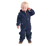 first instinct by killtec FIOW 35 MNS ONPC Tuta Softshell con Cappuccio, Blu Scuro, 98/104 Unisex-Bambini e Ragazzi