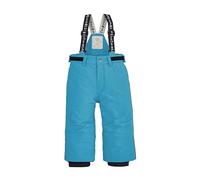 first instinct by killtec FISW 33 MNS Ski PNTS Sci/Pantaloni Funzionali con Bretelle e ghetta antineve, dunkelmint, 7-9 Anni Unisex