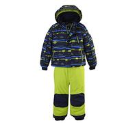 first instinct by killtec Unisex Tuta da sci 3 in 1 / tuta da neve con pantaloni staccabili con zip e cappuccio FISW 5 MNS JCKT AND PNTS, mora, 110/116, 38916-000
