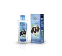 First Lady Olio di cocco ed erbe per capelli (ayurvedico), 300 ml, per il controllo della caduta dei capelli, con amla, olio di ricino & henné, per capelli afro, asiatici, europei