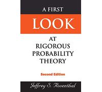 First Look At Rigorous Probability Theory, A (2nd Edition) [Lingua inglese]