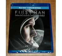 First Man Il Primo Uomo Blu-Ray+DVD Extra Nuovo Sigillato (Non Aperto) A-B-C