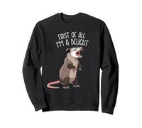 First of all I'm A Delight Angry Opossum Felpa