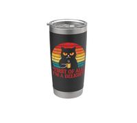 First Of All, I'm A Delight - Cat Coffee Drinker Coffee Lover Bicchiere termico in acciaio inox doppia parete