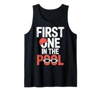 First One in The Pool Nuotatore Veloce competitivo |- Canotta