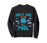 First One In The Pool Nuotatore veloce competitivo Felpa