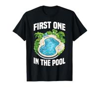 First One In The Pool Nuotatore veloce competitivo ---- Maglietta