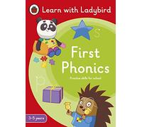 First Phonics A Learn with Ladybird Activity Book 3-5 years: Ideal for home learning (EYFS)