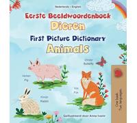 First Picture Dictionary - Animals (Dutch English Bilingual Children's Book)