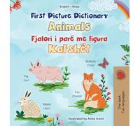 First Picture Dictionary - Animals (English Albanian Bilingual Children's Book)