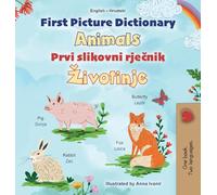 First Picture Dictionary - Animals (English Croatian Bilingual Children's Book)