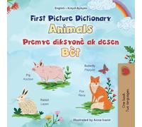 First Picture Dictionary - Animals (English Haitian Creole Bilingual Children's Book)