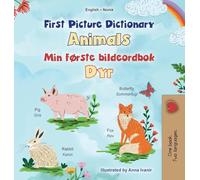 First Picture Dictionary - Animals (English Norwegian Bilingual Children's Book)