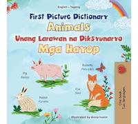 First Picture Dictionary - Animals (English Tagalog Bilingual Children's Book)